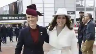 Zara Tindall and Princess Eugenie