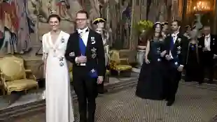 Crown Princess Victoria of Sweden with Prince Daniel