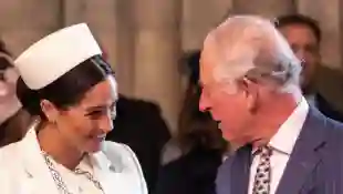Meghan Markle y el príncipe Carlos