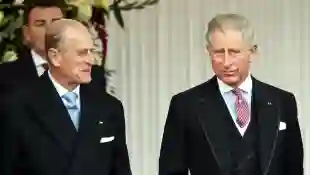 Príncipe Felipe y el príncipe Carlos