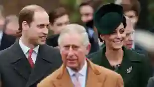 Príncipe William, el príncipe Carlos y Kate Middleton