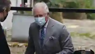 Prince Charles visits his father Prince Philip in hospital in 2021