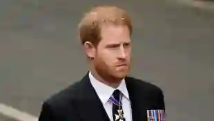 Prince Harry at the Queen's funeral