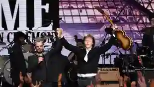 Ringo Starr y Paul McCartney