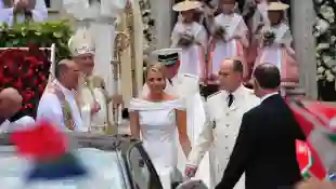 Prince Albert II and Charlene Wittstock