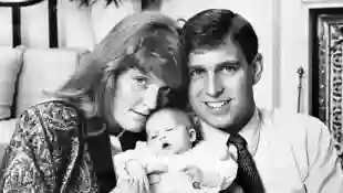 Sarah Ferguson and Prince Andrew on 22.08.1988.