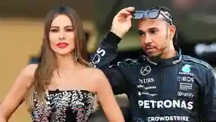 Sofia Vergara and Lewis Hamilton