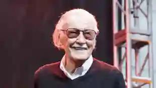 Stan Lee at a red carpet event in 2017