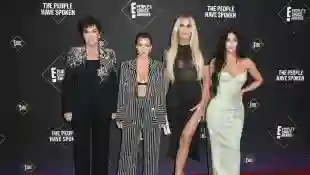 The Kardashians during the 2019 E! People's Choice Awards on November 10, 2019