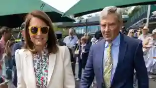 Carole Middleton and Michael Middleton