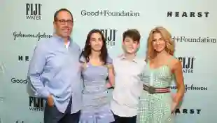 Jerry Seinfeld and his family