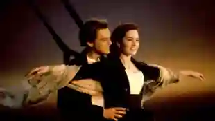 Leonardo DiCpario y Kate Winslet en 'Titanic' en 1997.