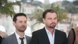 Tobey Maguire and Leonardo DiCaprio