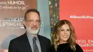 Tom Hanks says that his role of "Mister Rogers" helped him keep his marriage to Rita Wilson strong