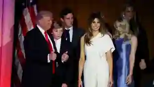 Donald Trump with his family