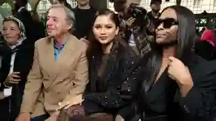 Zendaya at the Valentino show in Paris