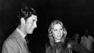 Prince Charles and Barbra Streisand
