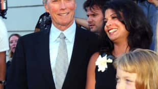 Clint Eastwood and his family