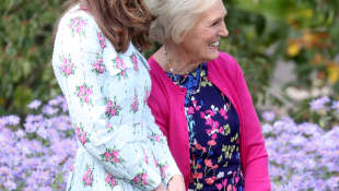 Duchess Catherine and Mary Berry