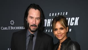 Halle Berry and Keanu Reeves