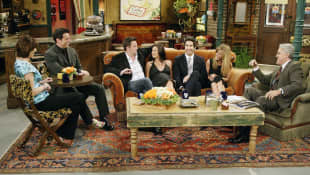 Cast of 'Friends' with Jay Leno