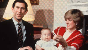 Prince Charles, Princess Diana, and Prince William