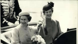 Queen Elizabeth and Queen Margrethe