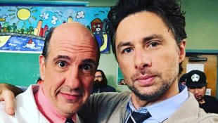 photo Ray Romano Zach Braff Dax Shepard zach braff almost fought anne hathaway