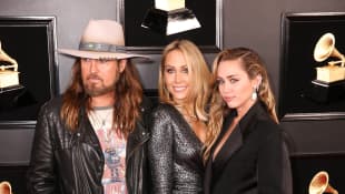 Tish Cyrus, Miley Cyrus and Billy Ray Cyrus