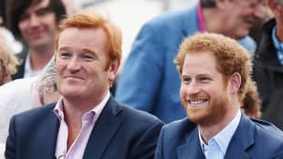 Mark Dyer and Prince Harry