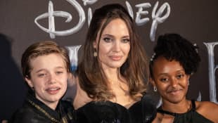 Shiloh Nouvel Jolie-Pitt, Angelina Jolie and Zahara Marley Jolie-Pitt