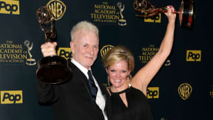 Anthony Geary and Maura West