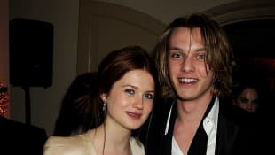 Bonnie Wright and Jamie Campbell Bower