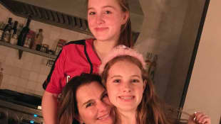 Brooke Shields and daughters