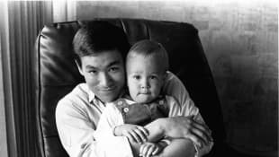 Bruce and Brandon Lee