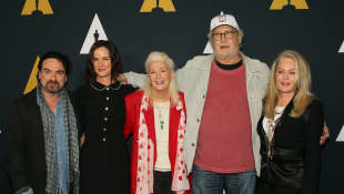Johnny Galecki, Juliette Lewis, Diane Ladd, Chevy Chase and Beverly D'Angelo