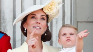 Duchess Catherine and Prince Louis