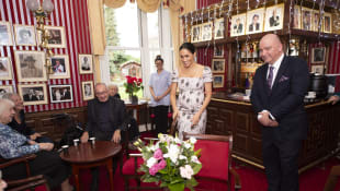 The Duchess of Sussex visits Brinsworth House