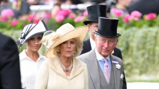 Duchess Meghan, Duchess Camilla and Prince Charles