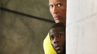 Dwayne Johnson and Kevin Hart in 'Central Intelligence'