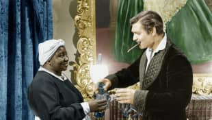 Hattie McDaniel and Clark Gable in 'Gone With The Wind'
