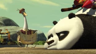 James Hong and Jack Black in 'Kung Fu Panda'