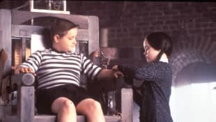 Jimmy Workman and Christina Ricci in 'The Addams Family'