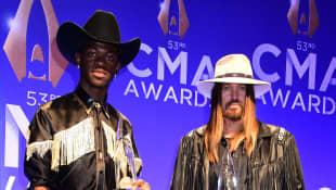 Lil Nas X and Billy Ray Cyrus 