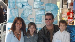 Linda Lusardi and Family