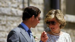 Príncipe Carlos y la princesa Diana