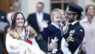 Prince Carl Philip, Princess Sofia, Prince Alexander, and Prince Gabriel