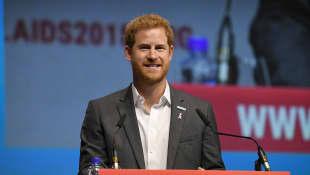 Prince Harry at the Menstar Coalition To Promote HIV Testing & Treatment of Men