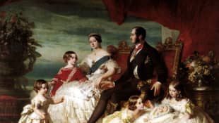 La Reina Victoria y el Príncipe Alberto