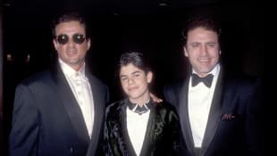 Sylvester, Sage and Frank Stallone